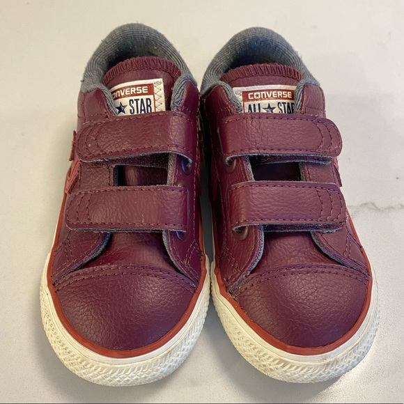 Converse All Star Leather Velcro - Picture 3 of 7